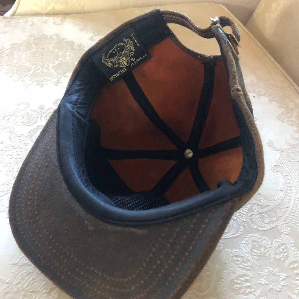 Leather hat - Picture 3 of 6